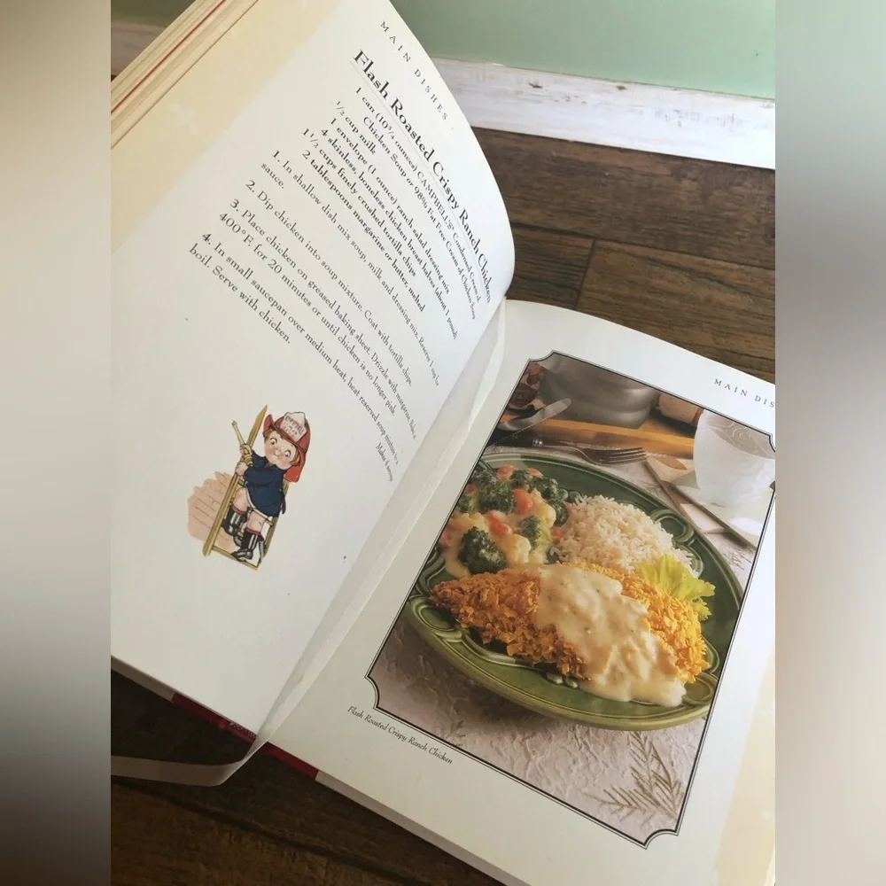 Vintage Campbells Classic Recipes 2000 Cookbook Hardcover Cook Book